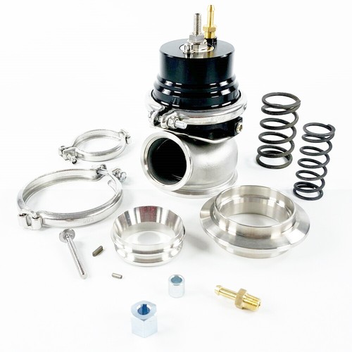Aluminium External Turbo Wastegate 60mm GT2 VBand Clamp 1.048 Bar Spring Rate