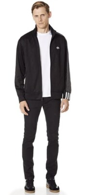 TEAM WANG ブラックジャケット サイズ1 💯% Auth. Adidas Originals by Alexander Wang Men's Track Jacket