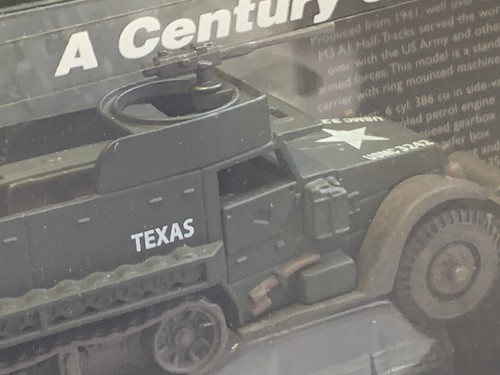 Corgi Fighting Machine M3 A1 Half Track Carrier & Pzkw IV G 16th Panzer Division - Picture 18 of 21