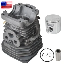 Chainsaw Piston Cylinder Kit For Husqvarna 455 Rancher 455E 460 47mm