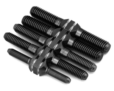 J&T Bearing Co. Sworkz S35-4 Titanium ''Milled'' Turnbuckles (Black) [JTB-JT10794]