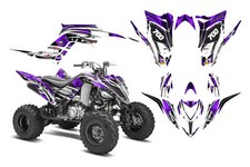 2013-2025 Yamaha Raptor 700 R Custom Graphics Wrap Kit 24 Mil 4444 Purple