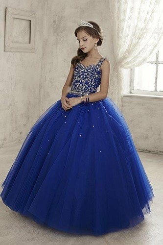 Tiffany 13443 Magenta Stunning Girls Pageant Ball Gown Dress sz 8 - Picture 4 of 4