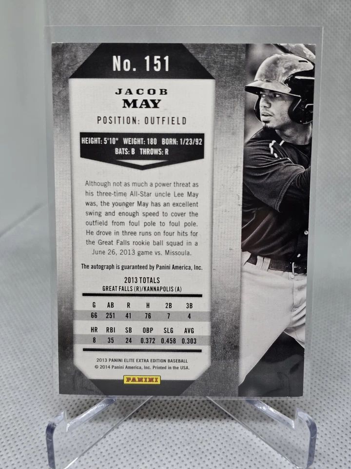 Jacob May 2013 Elite Extra Edition Auto #154/899 - Image 2 of 4