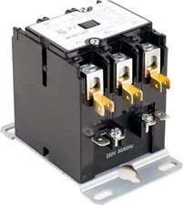 Ultra Durable 3 Pole FLA Contactor 40 Amp 240 VAC Coil Condenser Compressor AC D