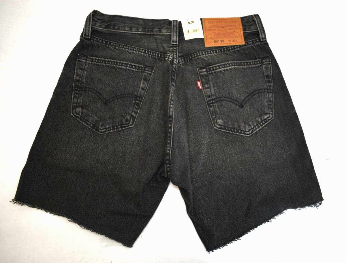 ア*チ様 Levi's 501 ブラックコットンパンツ　M33×L34 93年 Levi's Mens 501 '93 Cut Off Jean Shorts 7