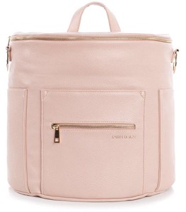 fawn leather diaper bolsa