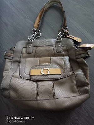 Sac épaule croco GUESS - Photo 1/4