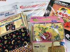 Mixed Lot 6 Craft Kits Bucilla Paragon Crewel Fabric-Knit Plastic Canvas Unused