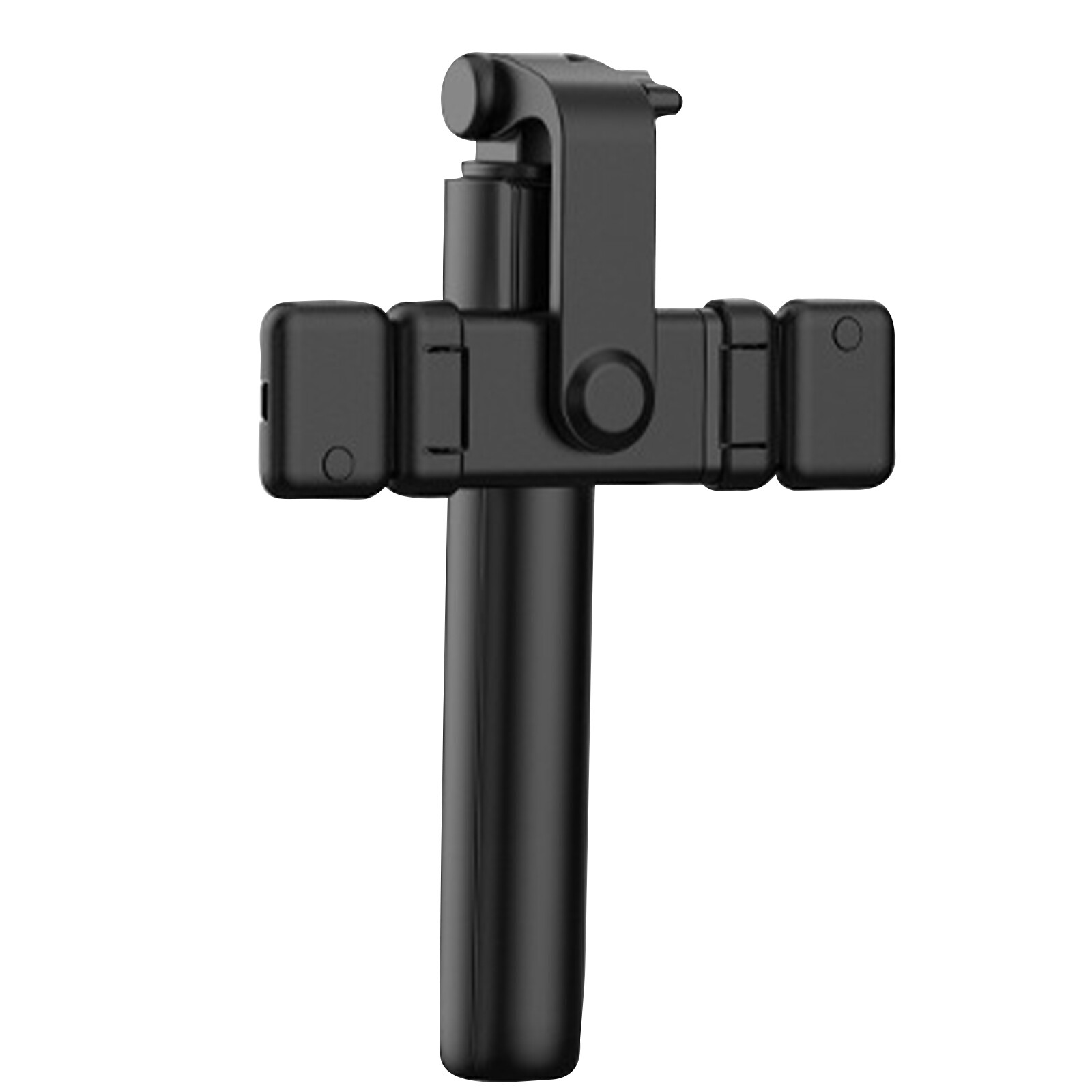 Smartphone Selfie Stick Wireless Bluetooth Rotating 360° Remote LED Highlight F-image