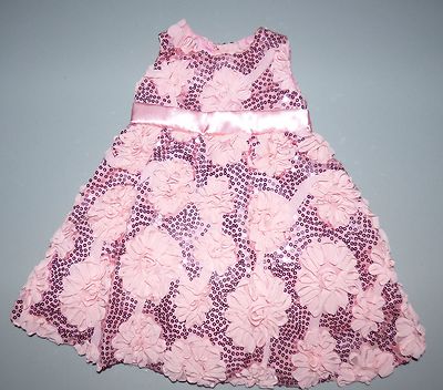rare editions sequin soutache dress Rare Editions Big Girls Glitter Soutache Social Dress - Taupe
