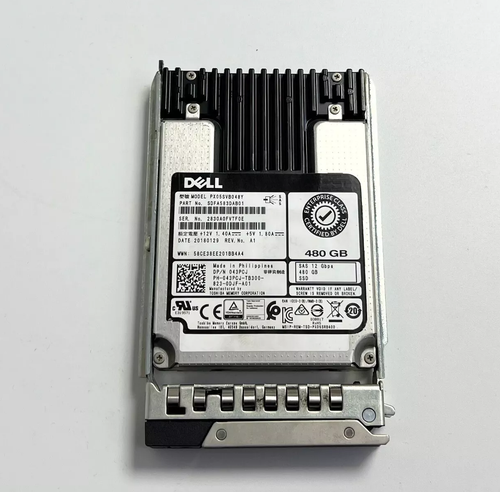 NEW Dell 480GB 2.5" SAS 12G PowerEdge 16G T560 R660 R760 R860 R960 Server SSD