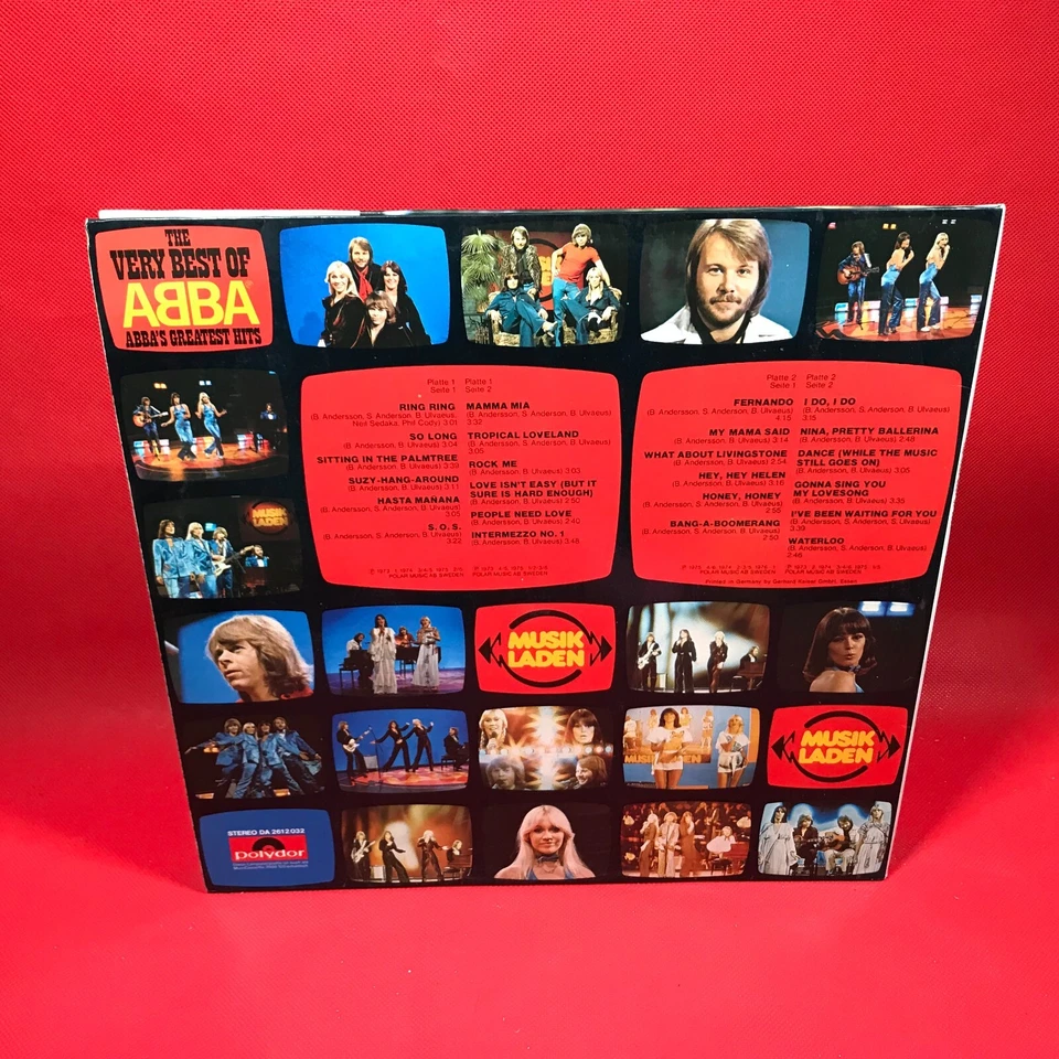 The Very Best Of Abba 1976 German double vinyl LP Greatest Hits Fernando SOS A - Image 2 of 4