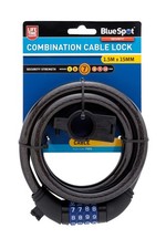 Image of Blue Spot Tools - 1.5m x 15mm Combination Cable Lock