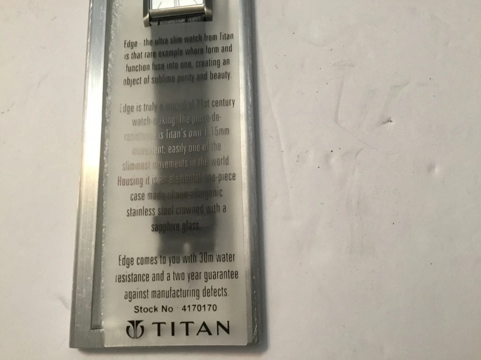 Titan Edge, estilo tanque necesita modelo 1043SL01 batería nueva, en caja original, leer Foto 4 de 4