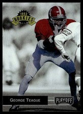 1993 Playoff George Teague Rookie Green Bay Packers #313