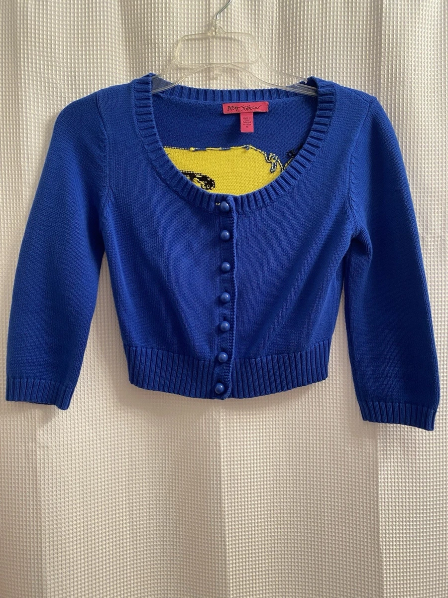 Johnson’s ジョンソンズ 絣ネップ カーディガン 80s ビンテージ Betsey Johnson Cardigans for Women with Vintage for sale | eBay