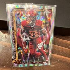 Topps Chrome 2025 Jacory Croskey-Merritt Rookie #387 Washington Commanders 