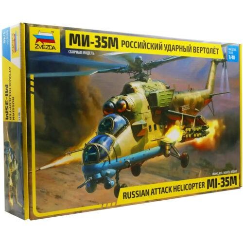 Zvezda 4813 MIL MI-35M Hind E Russian Helicopter 1:48 Plastic Model Kit