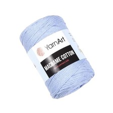 Macrame Cotton 80 Cotton, 20 Polyamide Macrame Cord, Medium 760-baby Blue
