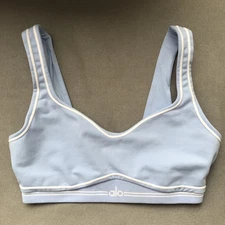 AIo Yoga Airbrush Heart Throb Bra Women Sports Yoga Crop Top Activewear