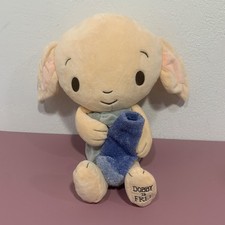 Harry Potter Dobby Plush Holding Sock Wizarding World 15" Crinkle Foot