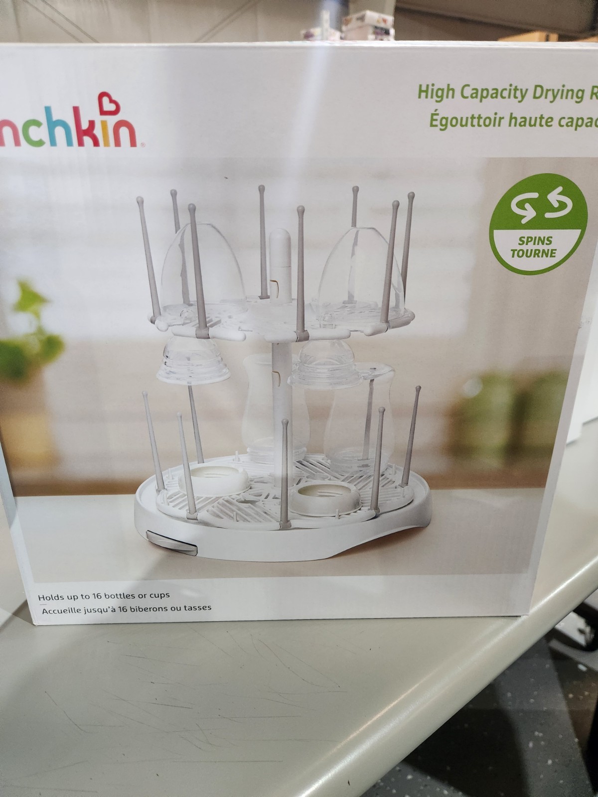 Munchkin high capacity drying rack