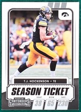 T.J. Hockenson - 2021 Panini Contenders Draft Picks #99 - Iowa Football Card