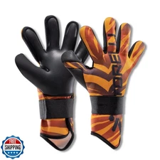 Storelli Challenger Goalkeeper Gloves, Youth Soccer Gloves, Enhanced Protecti
