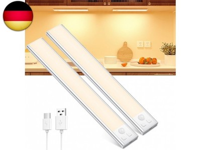 OUILA Schrankbeleuchtung LED mit Bewegungsmelder Unterbauleuchte Küche LED 