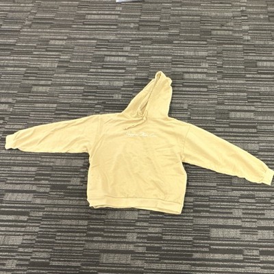 Billie Eilish Happier Than Ever Beige Pullover Hoodie Size L, official merch!!
