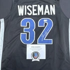 James Wiseman Memphis Tigers #32 Signed Basketball Jersey Beckett BAS Auth