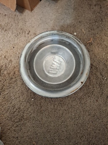 (2) VINTAGE ORIGINAL OEM 1955-1959 GMC PICKUP TRUCK 1/2 TON BLACK HUBCAPS GM A+ - Picture 7 of 13