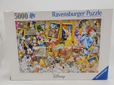 NEW Ravensburger 17432 'Mickey The Artist' 5000 Pcs Jigsaw Puzzle. DAMAGED BOX!!