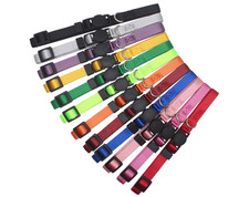 YOY 12 pcs/Set Soft Nylon Puppy Whelping ID Collars