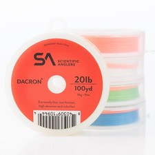 Scientific Anglers Dacron Fly Line Backing 100 yards 20 pound - ALL COLORS