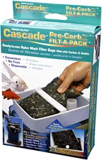 Penn-Plax Cascade 8 Oz Pro-C Mixed Aquarium Canister Filter Media Bag 2-Pack