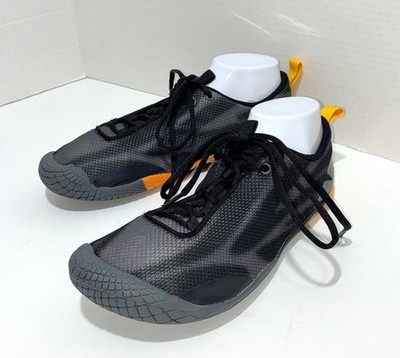 Tesla Bare Trek Running Shoes Mens 9.5 Minimalist Sneakers Black Barefeet TSLA