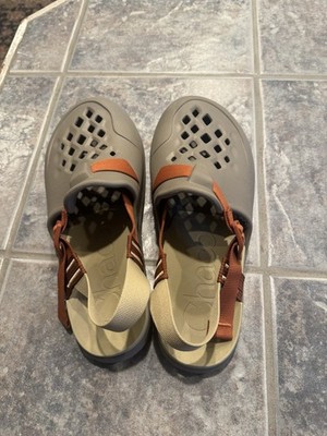 Chaco Chillos Clogs Earth Brown Men s Size 13 Slip-On Comfort Foam Sandals New