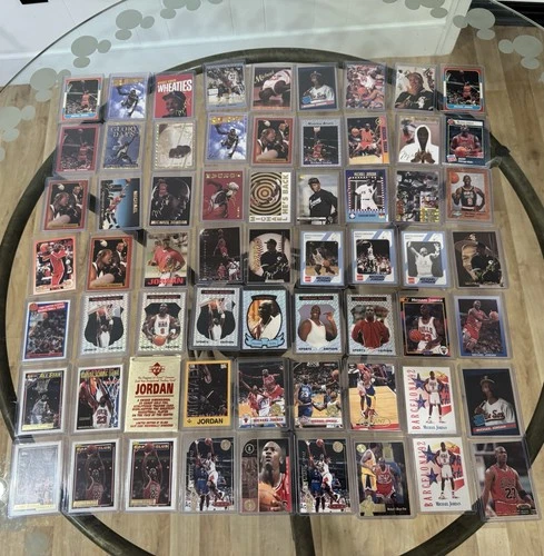 New ListingMichael Jordan 450 Card Lot Topps Upper Deck Skybox Fleer Chicago Bulls READ