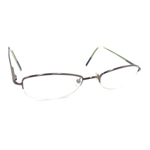 Kate Spade Marcy 0FH5 Brown Green Half Rim Eyeglasses Frames 135 Italy Women