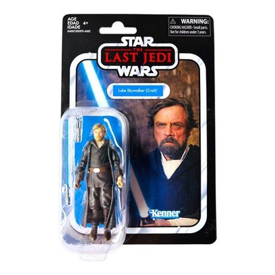Star Wars Vintage Collection Luke Skywalker Crait VC146 Last Jedi 3.75'' Figure