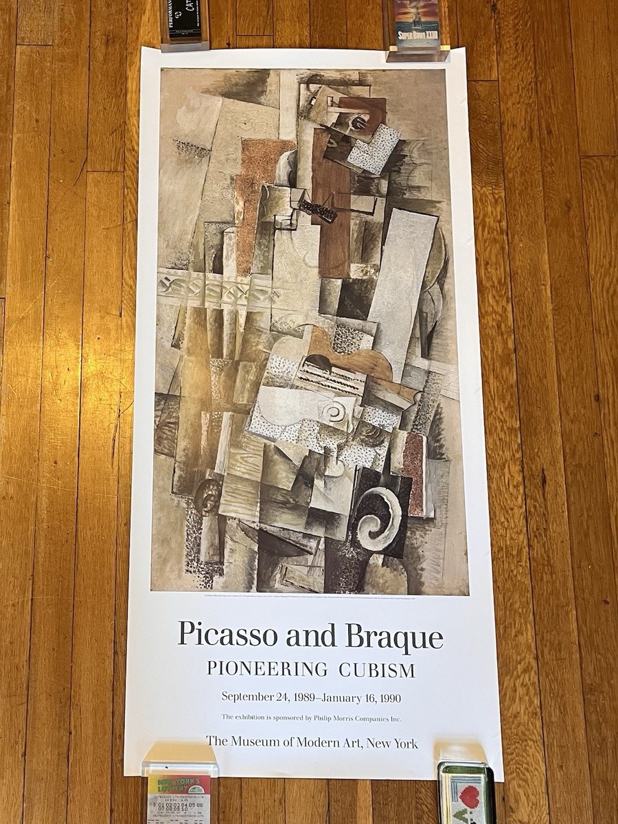 VINTAGE Museum Of Modern Art Picasso And Braque Pioneering Cubism