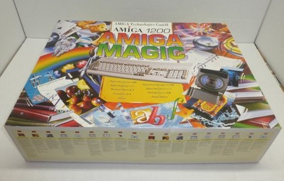 Commodore Amiga 1200 A1200 NTSC NOS New Old Stock, Original Box, OS 3.1 CF Setup