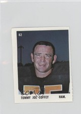 1971 O-Pee-Chee CFL Players Photos Stamps Tommy Joe Coffey #82 z9k
