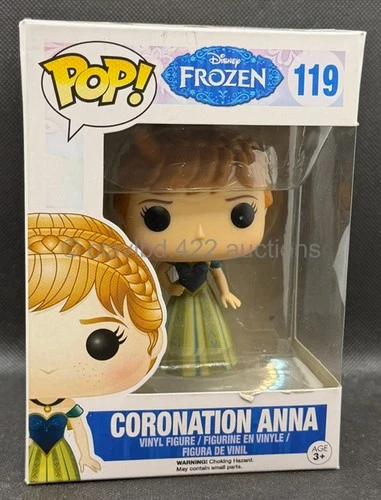 Funko POP!  Frozen: Coronation Anna - 119 Disney Read! vinyl figure