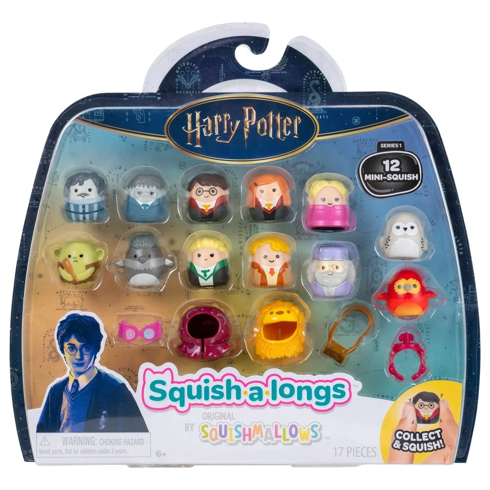 Squishmallows Squish-A-Longs Harry Potter Series 1 12-Pack NEW