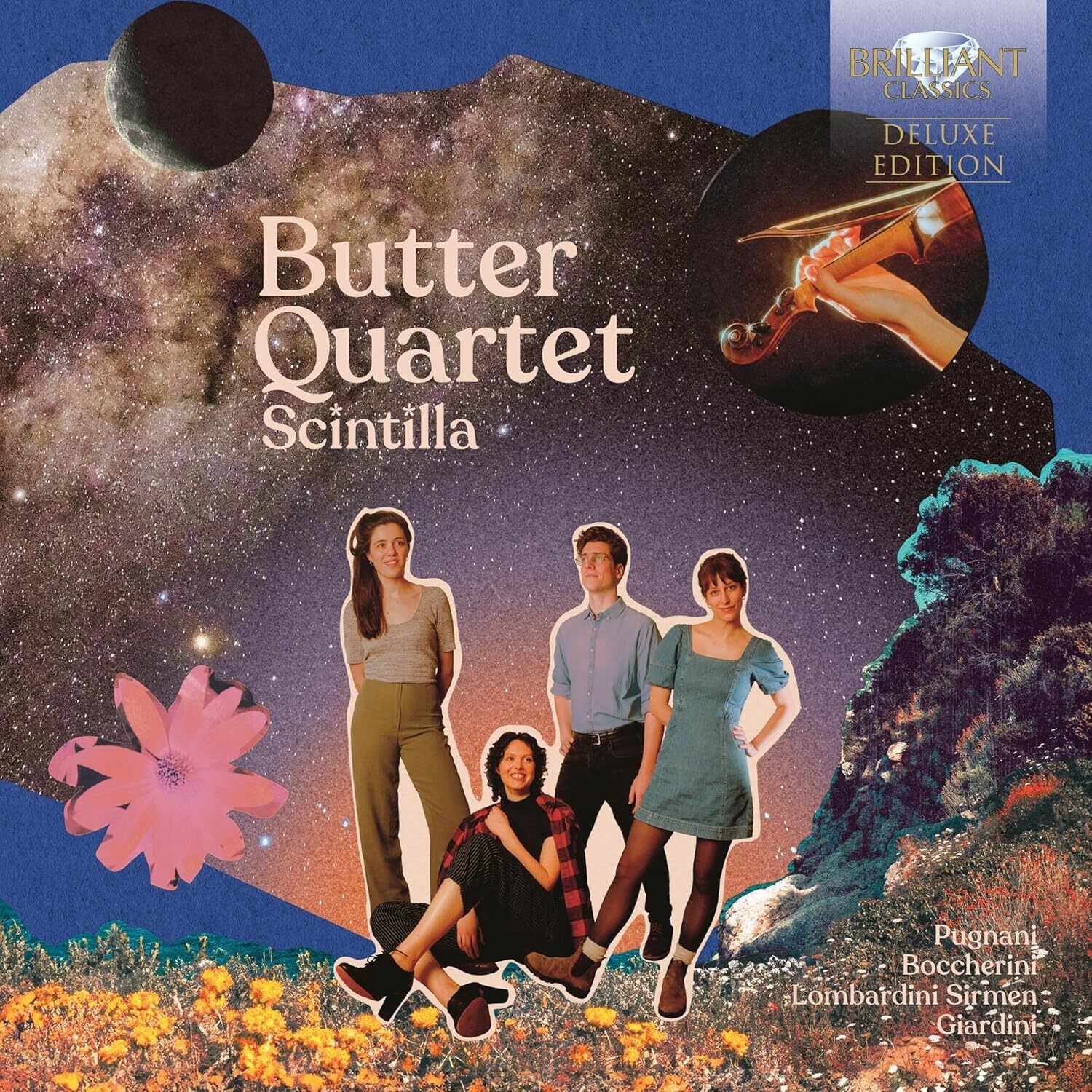 Квартет баттера Квартет Баттера: Роскошный альбом Scintilla (CD) (Подарочное издание)
