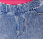 Isaac Mizrahi Live! 16 Regular Knit Denim Pull on Capri Jeans A599555 — photo 3