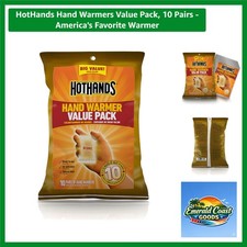 Hand Warmers Value Pack: 10 Pairs of Disposable Portable Warmers for Outdoor Fun